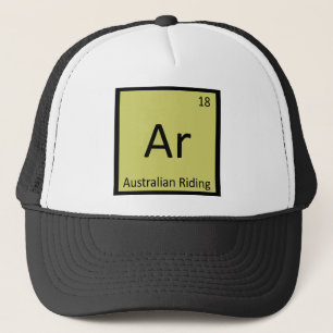 Gorra De Camionero Ar - Caballo de pony australiano de Riding Química