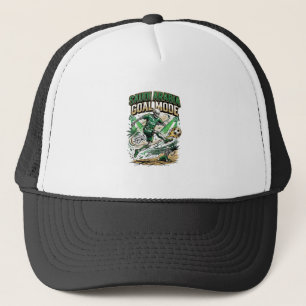 Gorra De Camionero Arabia Saudita Modo Gol Esqueleto Delantero Nacion