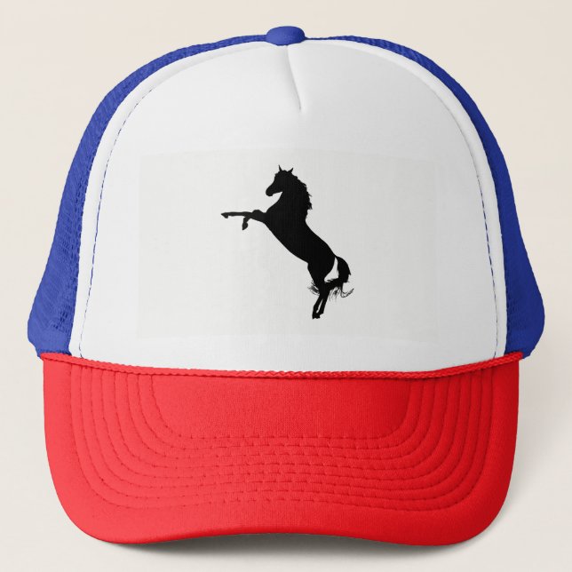 Gorra De Camionero Arabian Horse Silhouette (Anverso)