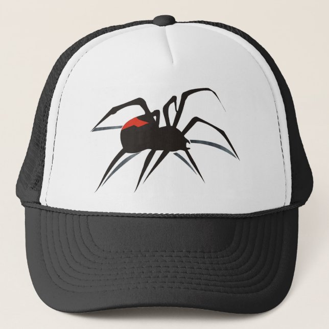 Gorra De Camionero Araña del Redback (Anverso)