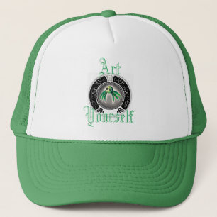 Gorra De Camionero Araña verde pura