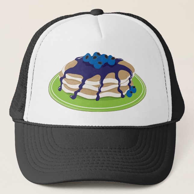 Gorra De Camionero Arándano de las crepes (Anverso)