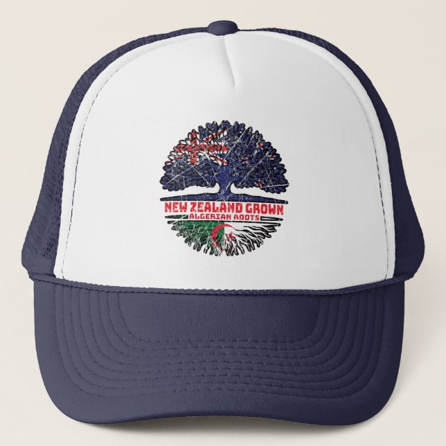 Gorra De Camionero Árbol argelino neocelandés argelino (Anverso)