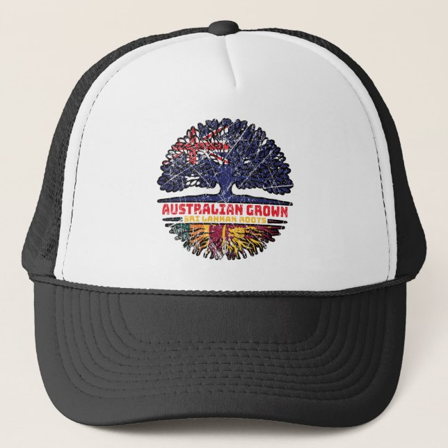 Gorra De Camionero Árbol australiano ceilandés (Anverso)