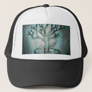 Gorra De Camionero árbol bonsai muerto