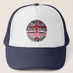 Gorra De Camionero Árbol británico del Reino Unido japonés