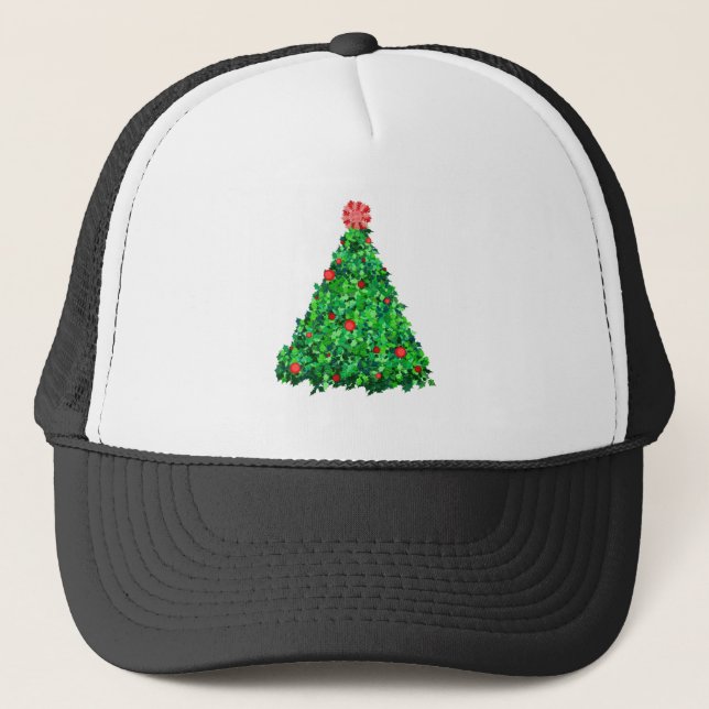 Gorra De Camionero Árbol de acebo (Anverso)