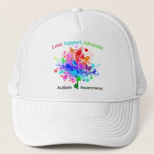 Gorra De Camionero Árbol de autismo en el espectro