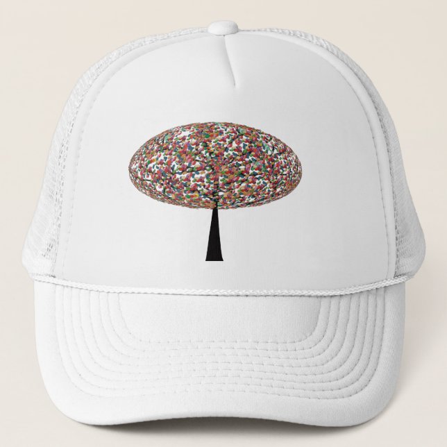 Gorra De Camionero Árbol de caramelos (Anverso)
