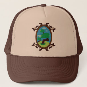 Gorra De Camionero Árbol de los bonsais