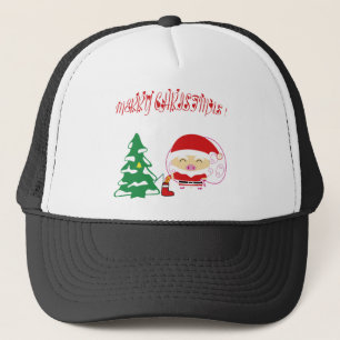Gorra De Camionero árbol de Navidad