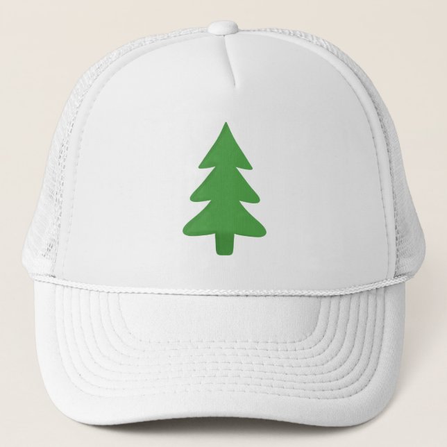 Gorra De Camionero Árbol de pinos (Anverso)