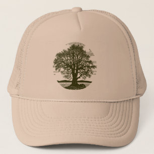 Gorra De Camionero Árbol de roble