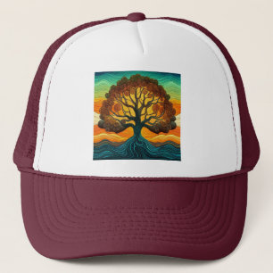 Gorra De Camionero Árbol de vida