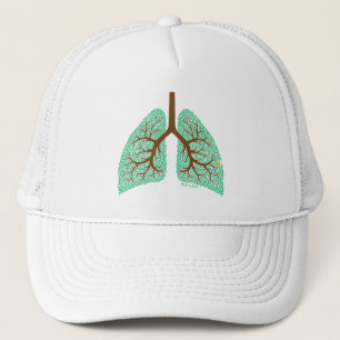Gorra De Camionero Árbol del pulmón