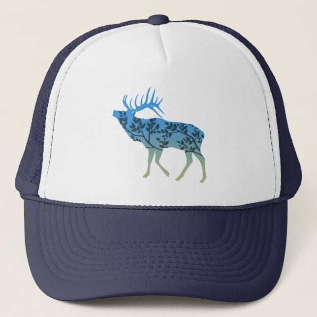 Gorra De Camionero Árbol elástico (Anverso)