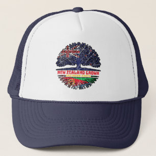 Gorra De Camionero Árbol eritreo neozelandés de Nueva Zelanda