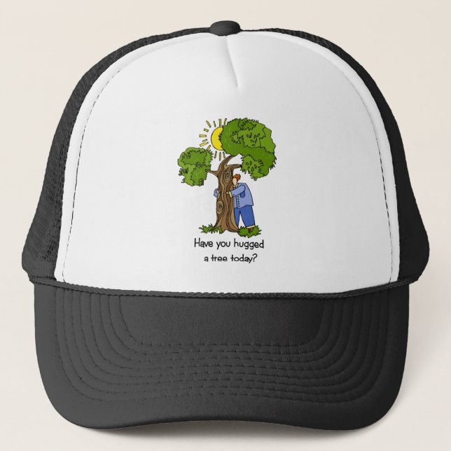 Gorra De Camionero Árbol Hugger (Anverso)