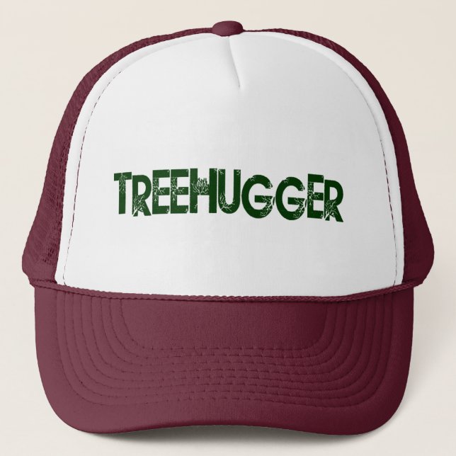 Gorra De Camionero Árbol Hugger (Anverso)