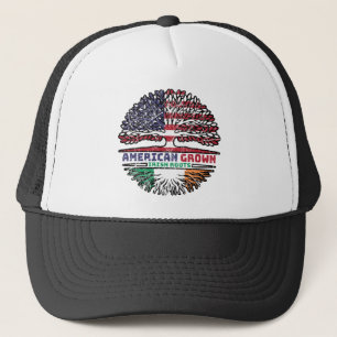 Gorra De Camionero Árbol irlandés de Estados Unidos Estados Unidos Es