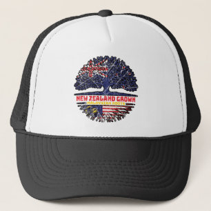 Gorra De Camionero Árbol malasio neozelandés neozelandés