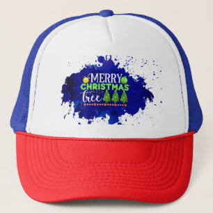 Gorra De Camionero Árbol navideño Feliz-34564
