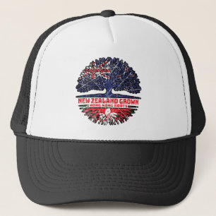 Gorra De Camionero Árbol neozelandés de Hong Kong Hongkong