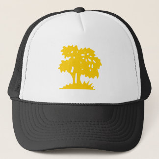 Gorra De Camionero Árbol personalizado - Ámbar