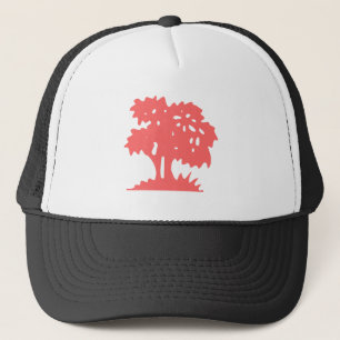 Gorra De Camionero Árbol personalizado - Rosa tropical