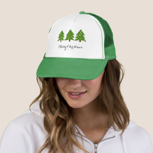 Gorra De Camionero Árboles de Navidad
