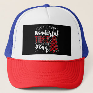 Gorra De Camionero Árboles de Navidad es el momento más maravilloso d