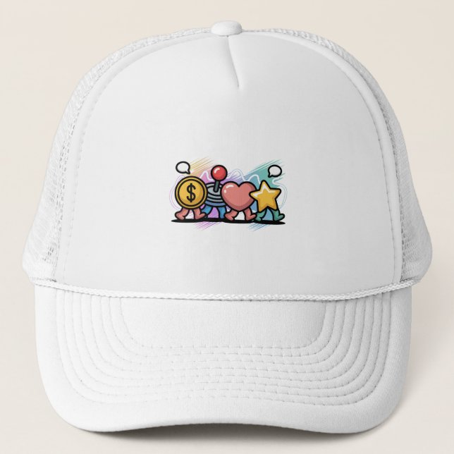 Gorra De Camionero Arcade Icons Parade (Anverso)
