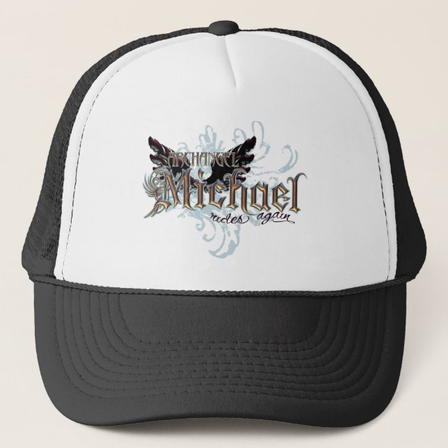 Gorra De Camionero Arcángel Michael (Anverso)