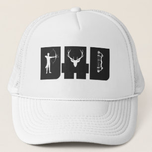 Gorra De Camionero Archery Dad Archer hunde a cazador