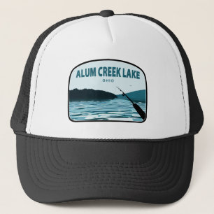 Gorra De Camionero Arco de pesca del lago Ohio