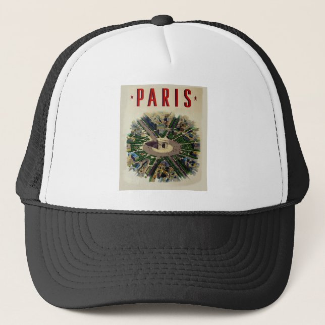 Gorra De Camionero Arco de Triomphe París (Anverso)