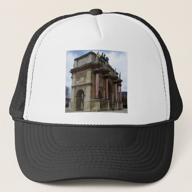 Gorra De Camionero Arco de Triunfo del Carrousel. (Anverso)