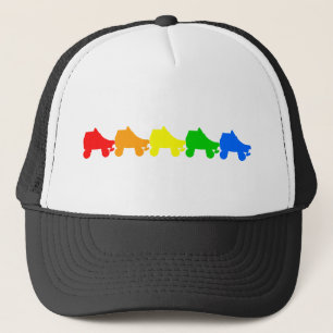 Gorra De Camionero arco iris de patinaje