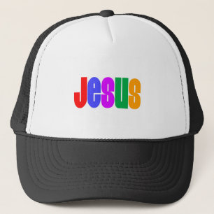 Gorra De Camionero Arco iris Jesús