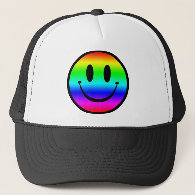 Gorra De Camionero Arco iris V1 (Anverso)