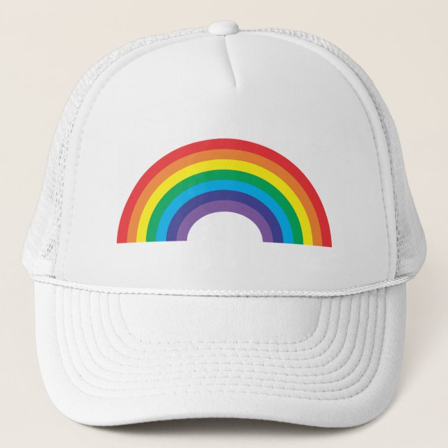 Gorra De Camionero Arcoiris (Anverso)