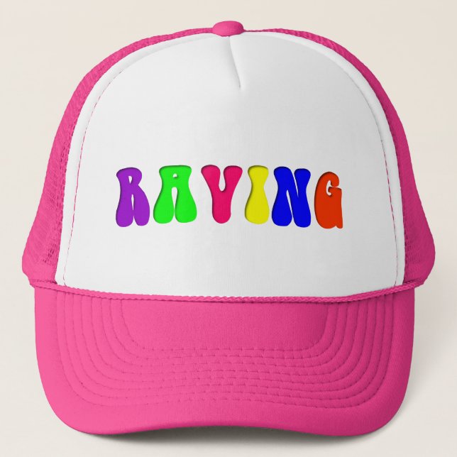 Gorra De Camionero Arcoiris en ruina (Anverso)