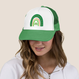 Gorra De Camionero Arcoiris shamrock irlandés