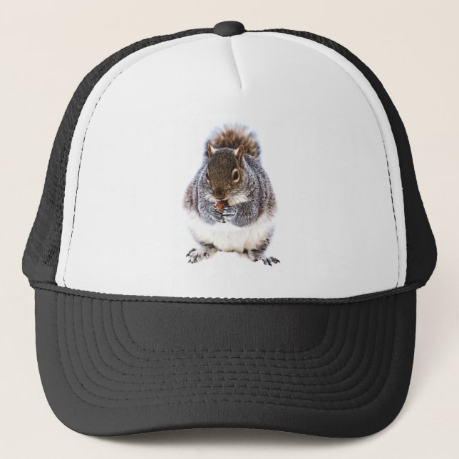 Gorra De Camionero Ardilla de comer (Anverso)