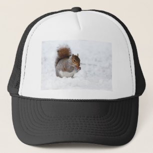 Gorra De Camionero Ardilla en invierno