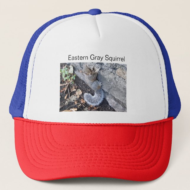 Gorra De Camionero Ardilla gris oriental (Anverso)