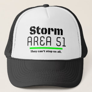Gorra De Camionero Área 51 de la tormenta No pueden detenernos todos 