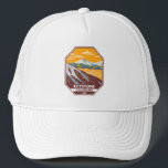 Gorra De Camionero Área de esquí Keystone Colorado Winter<br><div class="desc">Diseño de arte Keystone Winter que muestra el paisaje invernal.</div>