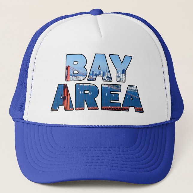 Gorra De Camionero Área de la Bahía de San Francisco (Anverso)