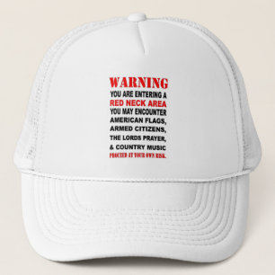 GORRA DE CAMIONERO ÁREA DE NECK RED